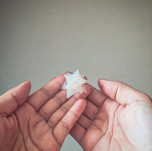 gift bow "Milky White"（aiueo）